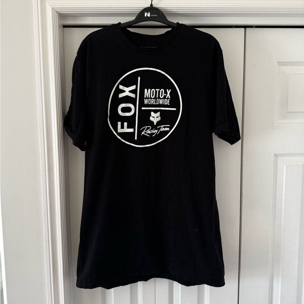Fox Black T-Shirt for Men
